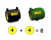 ny 4+4 2 Sockets to weld in series for productivity in fuel piping installation